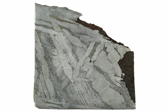 Etched Seymchan Meteorite Slice ( g) - Russia #313254